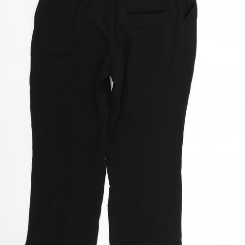 Marks and Spencer Womens Black   Trousers  Size 12 L25 in