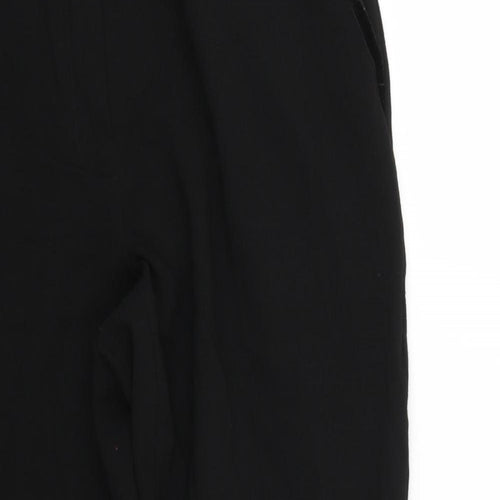 Marks and Spencer Womens Black   Trousers  Size 12 L25 in
