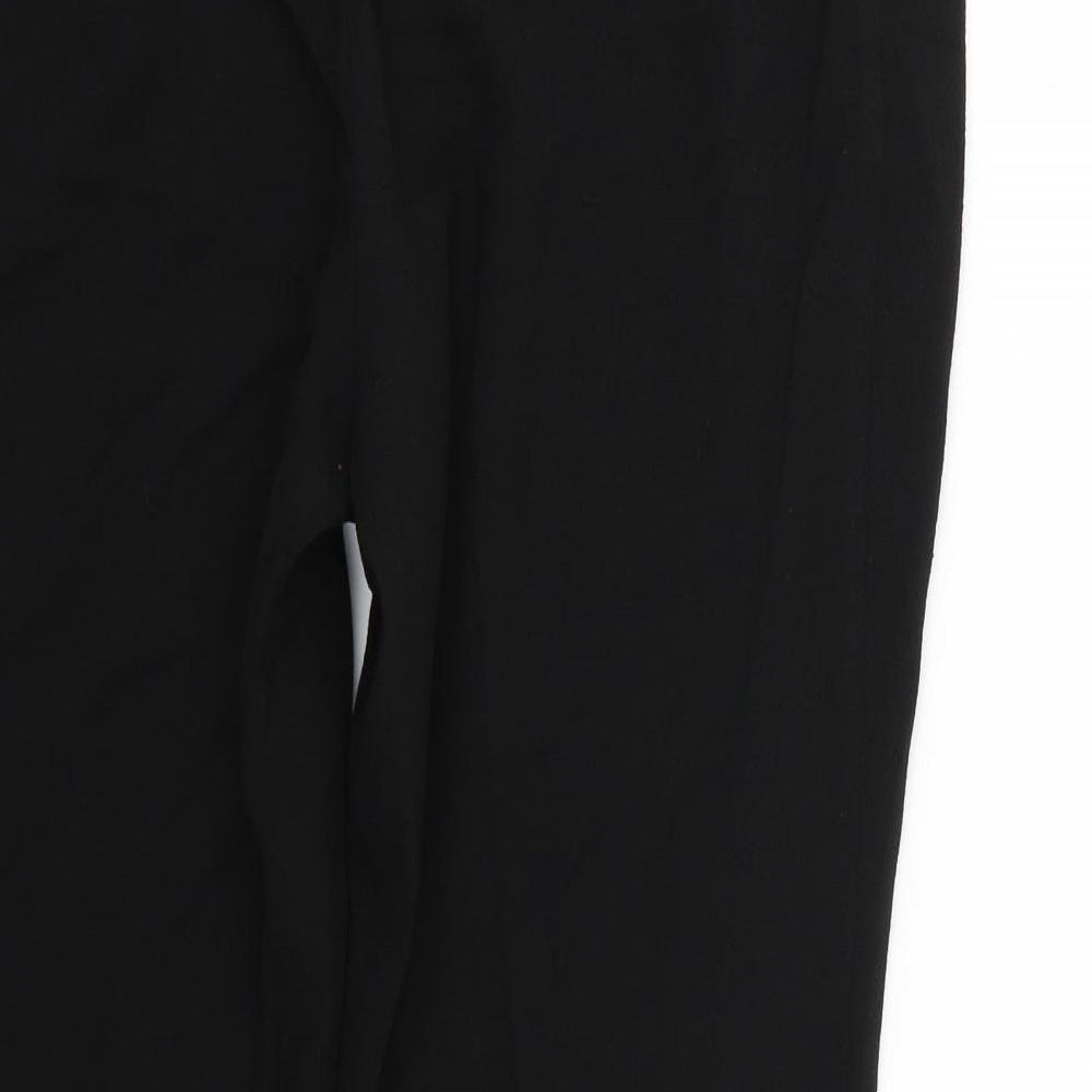 Marks and Spencer Womens Black   Trousers  Size 12 L25 in