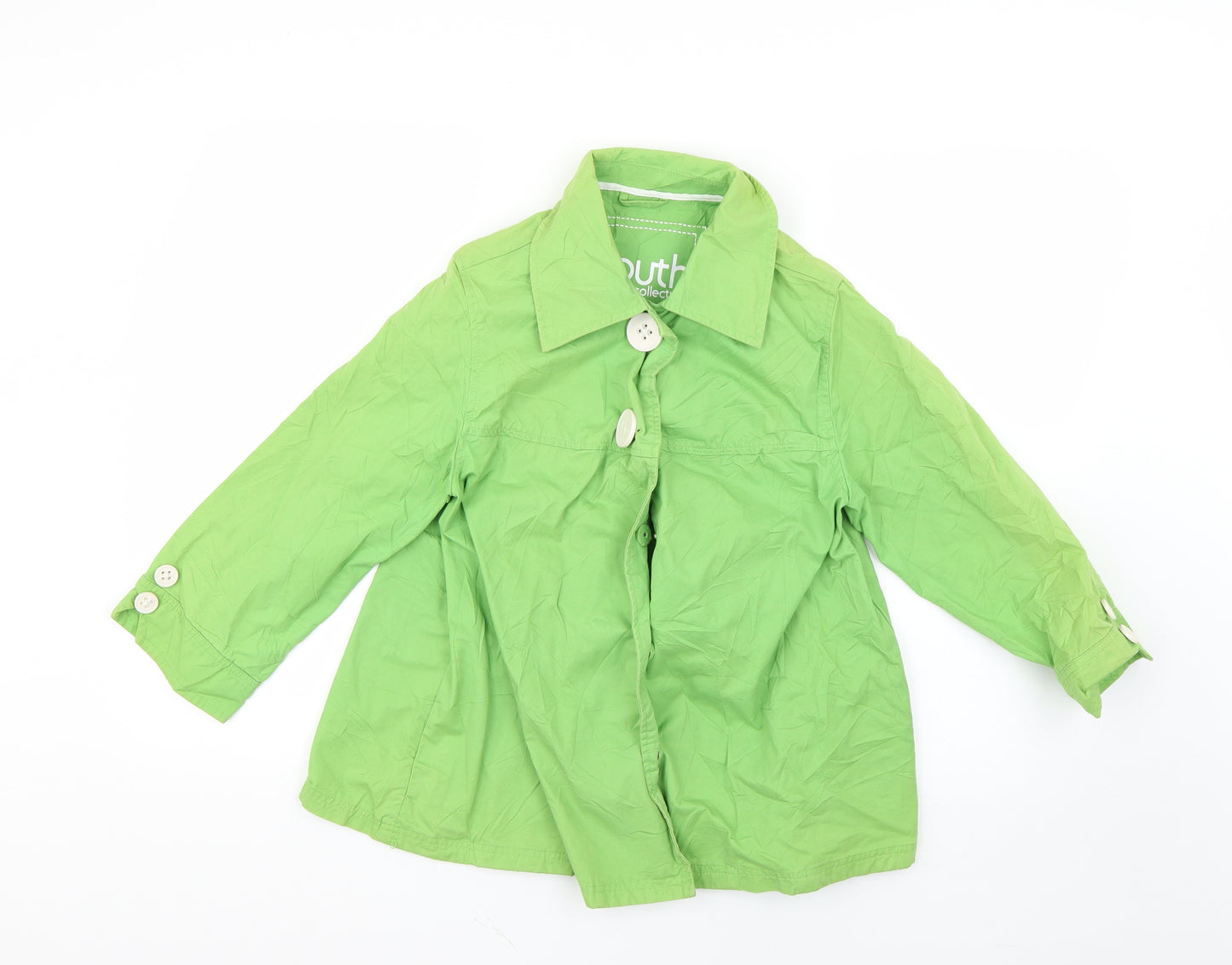 South Womens Green   Overcoat Coat Size 12