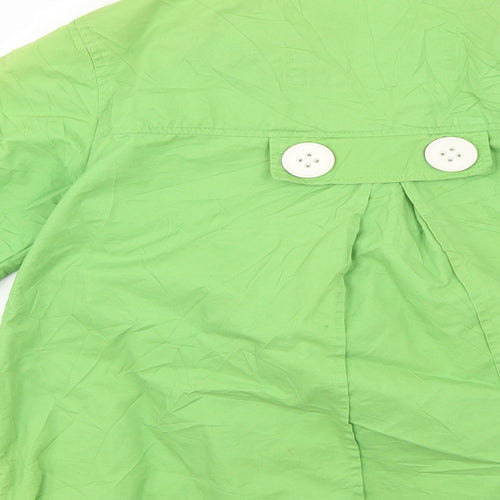 South Womens Green   Overcoat Coat Size 12