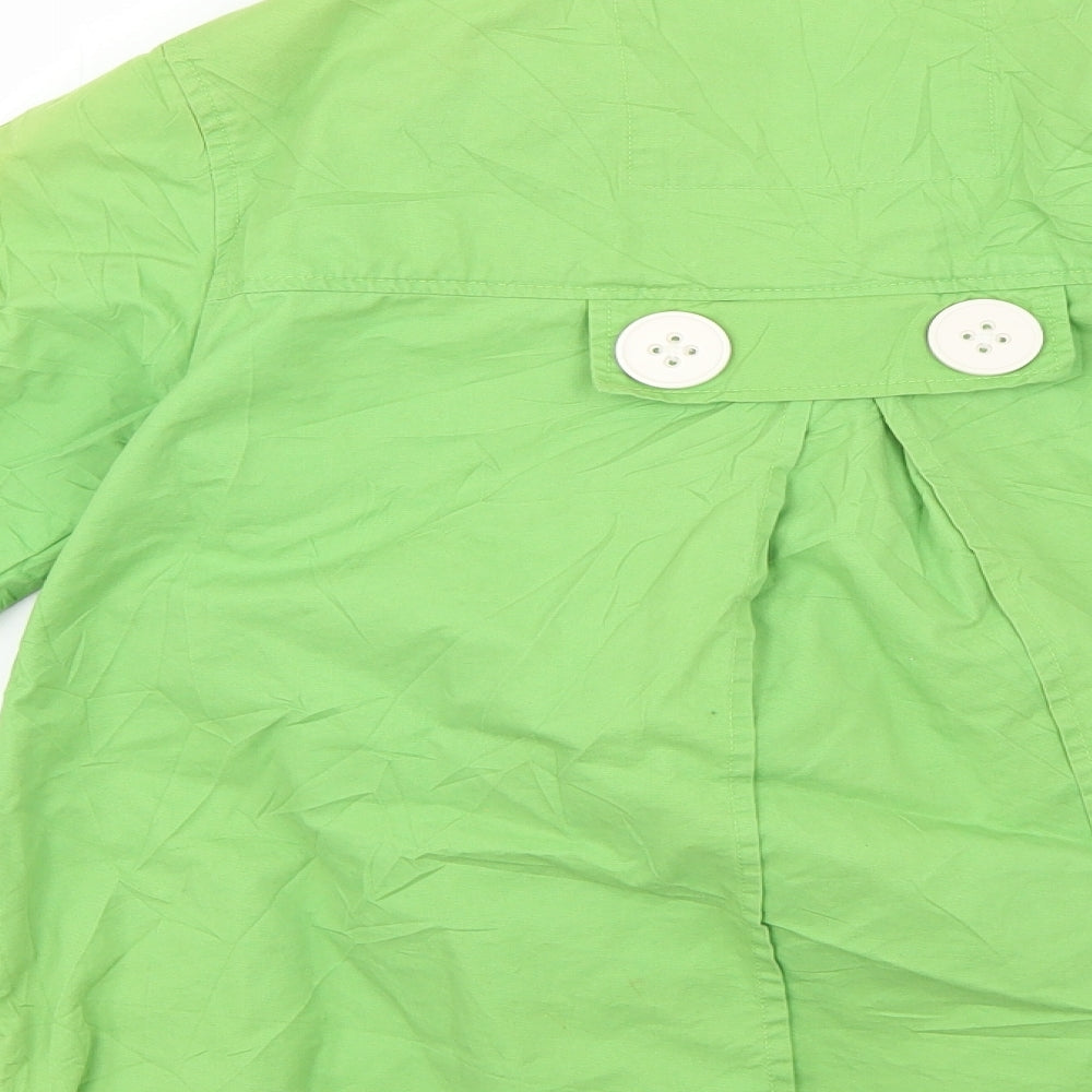 South Womens Green   Overcoat Coat Size 12
