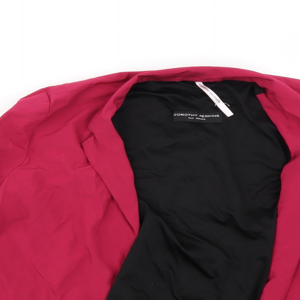 Dorothy Perkins Womens Pink   Jacket  Size 8