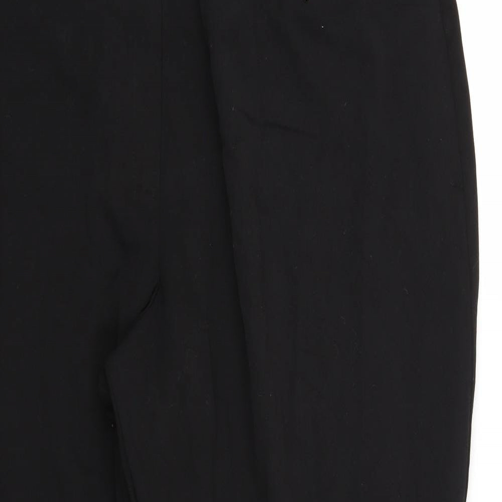Marks and Spencer Womens Black   Trousers  Size 24 L24 in