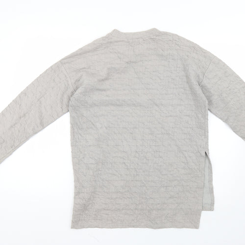 Zara Womens Grey   Pullover Jumper Size M