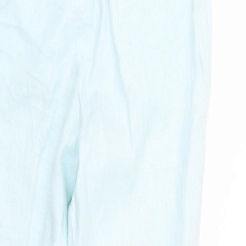 Pure Womens Blue   Trousers  Size 10 L25 in