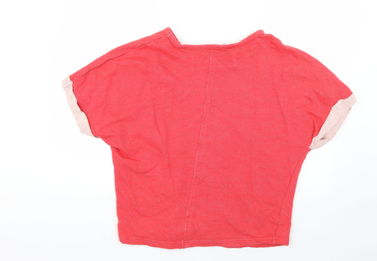 jsfn Womens Pink   Basic T-Shirt Size 10