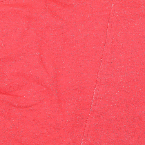 jsfn Womens Pink   Basic T-Shirt Size 10