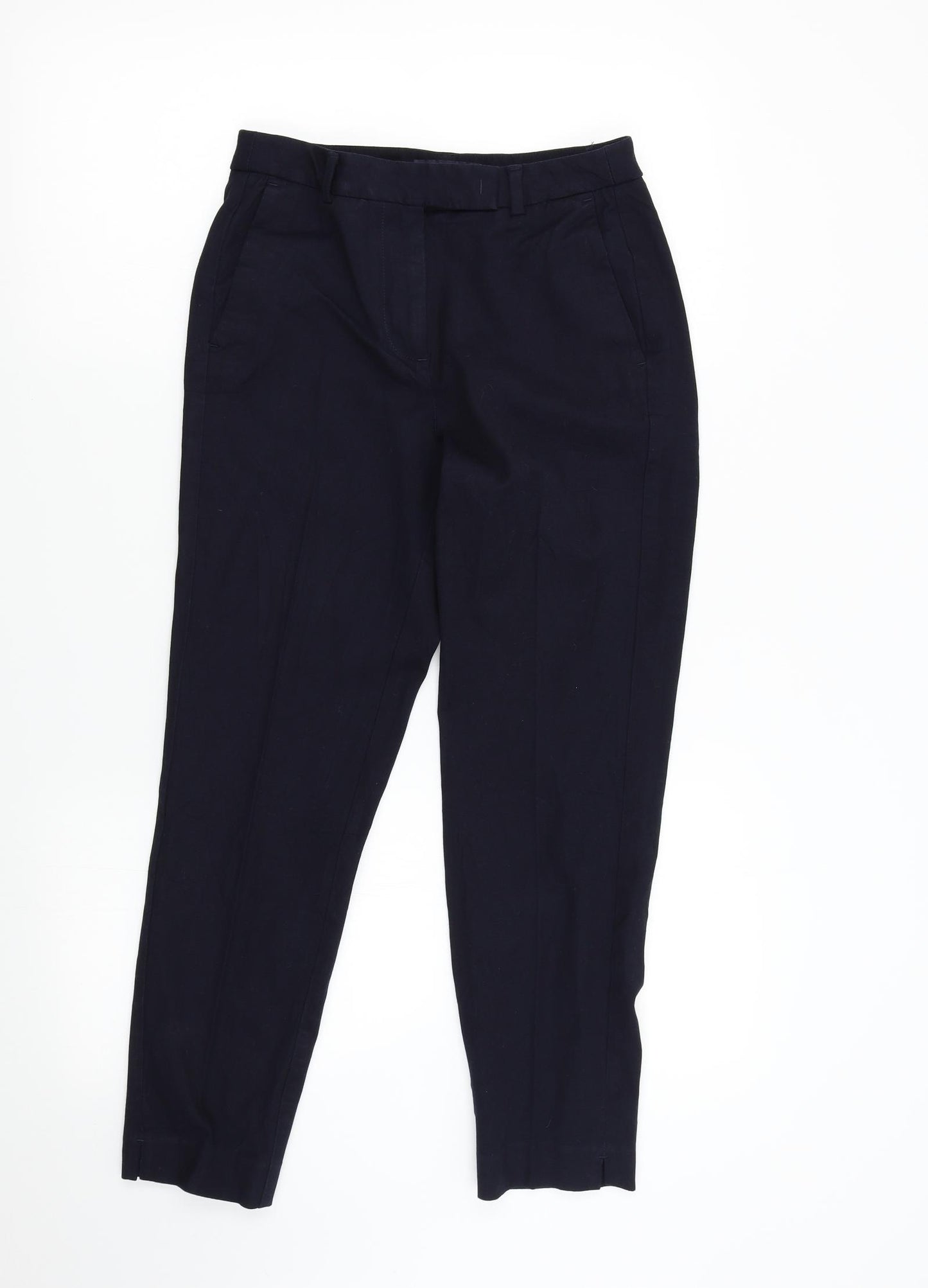 M&S Womens Blue   Trousers  Size 8 L25 in