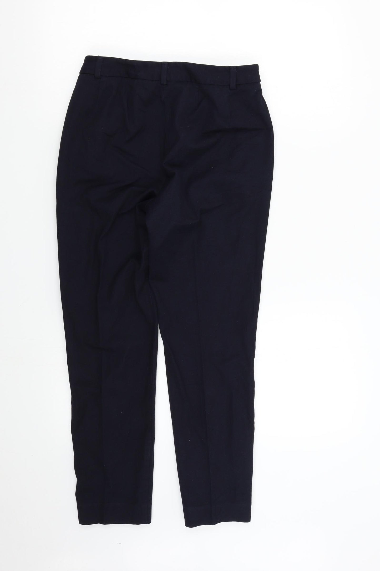 M&S Womens Blue   Trousers  Size 8 L25 in