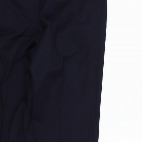 M&S Womens Blue   Trousers  Size 8 L25 in