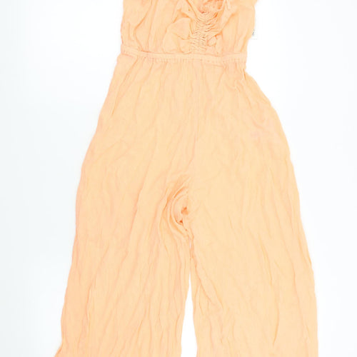 ASOS Womens Orange   Jumpsuit One-Piece Size 8