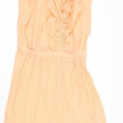 ASOS Womens Orange   Jumpsuit One-Piece Size 8