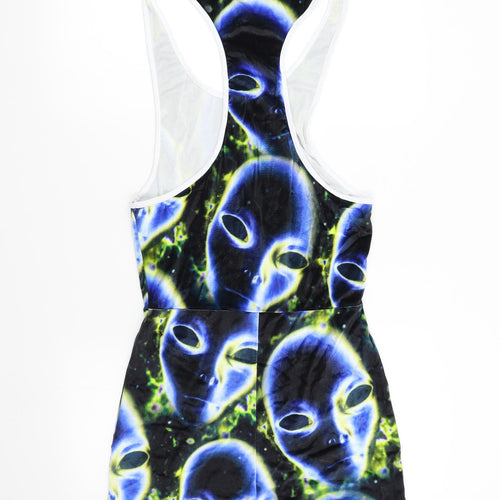 ASOS Womens Multicoloured   Playsuit One-Piece Size M  - Alien
