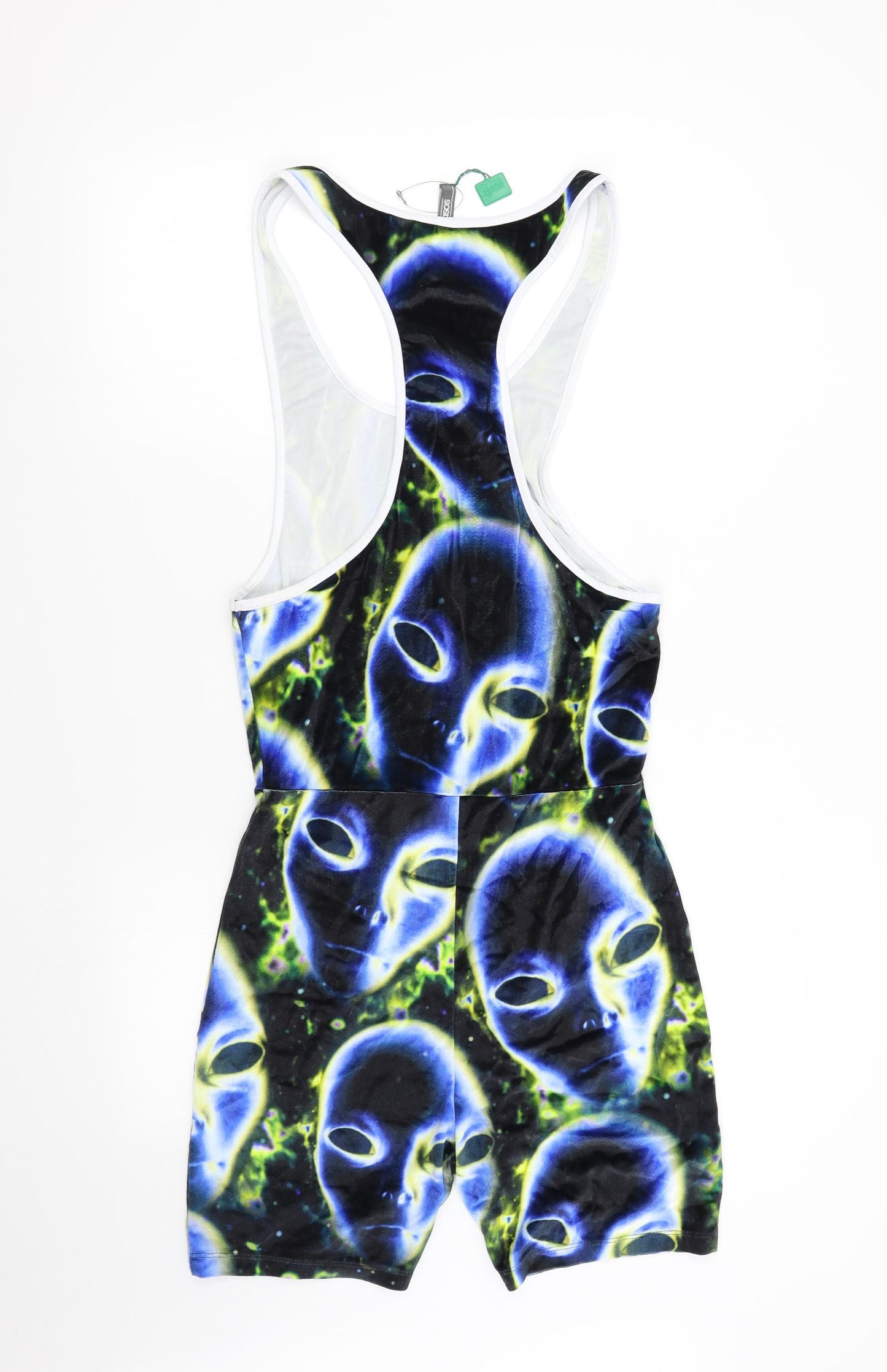 ASOS Womens Multicoloured   Playsuit One-Piece Size M  - Alien