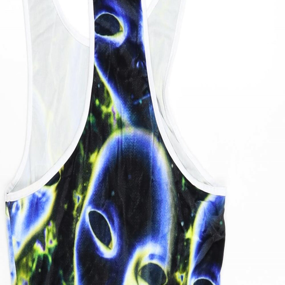 ASOS Womens Multicoloured   Playsuit One-Piece Size M  - Alien