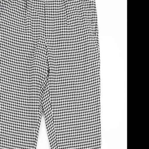 ASOS Womens Multicoloured Houndstooth  Trousers  Size 32 L27 in