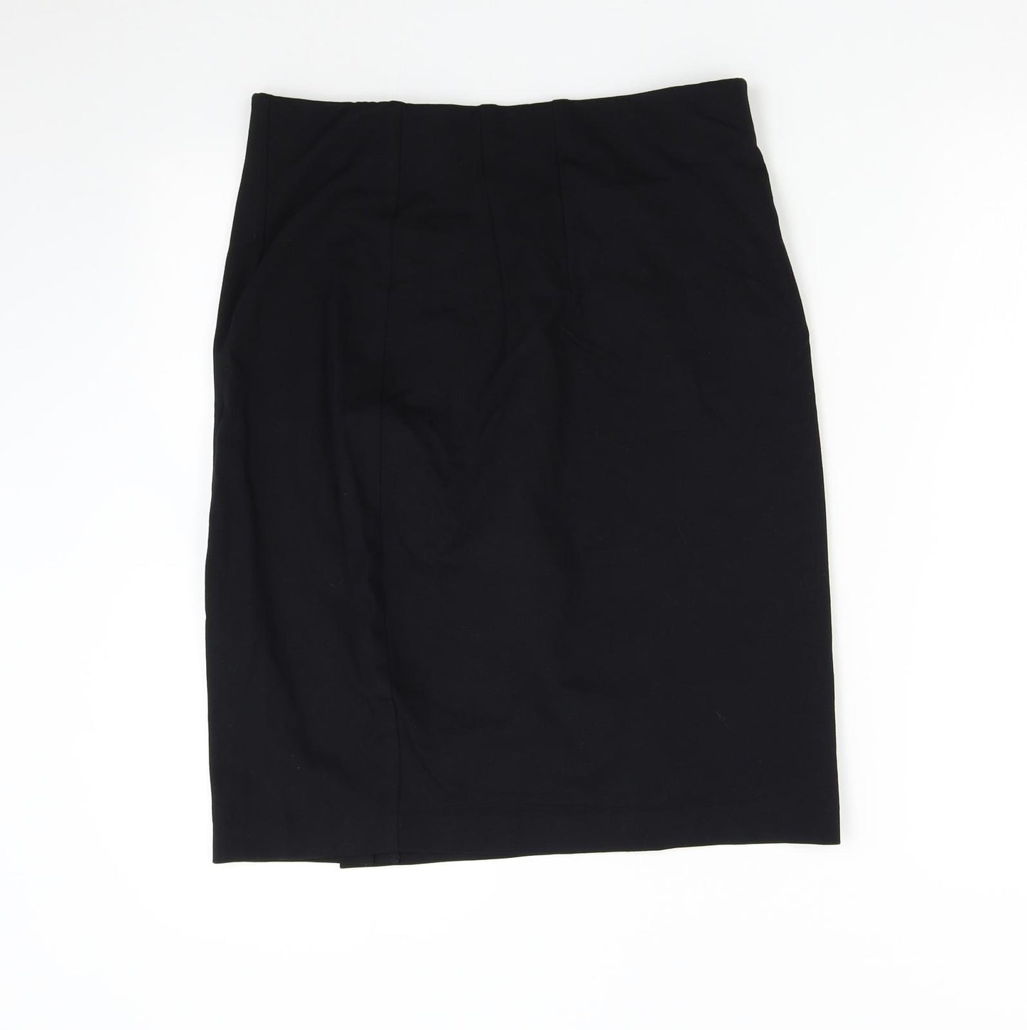 M&S Womens Black   Straight & Pencil Skirt Size 14