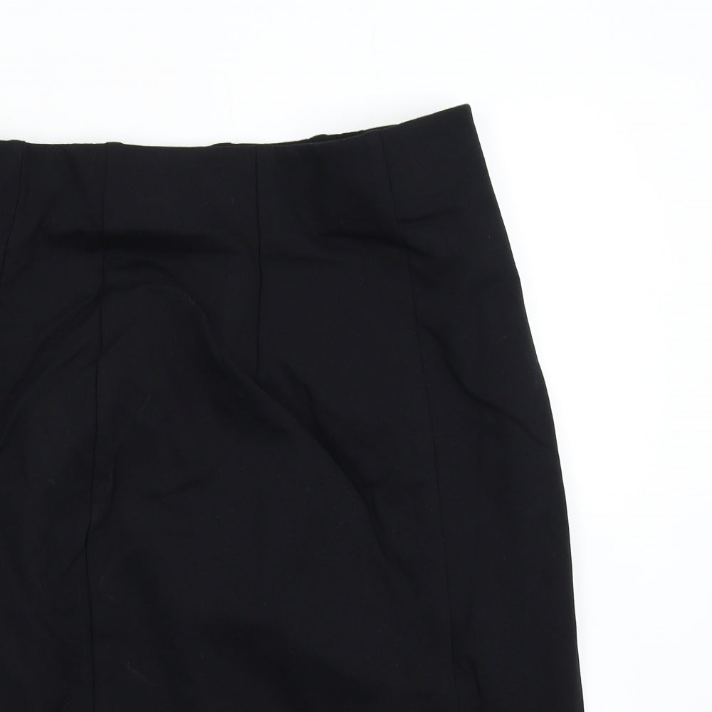 M&S Womens Black   Straight & Pencil Skirt Size 14