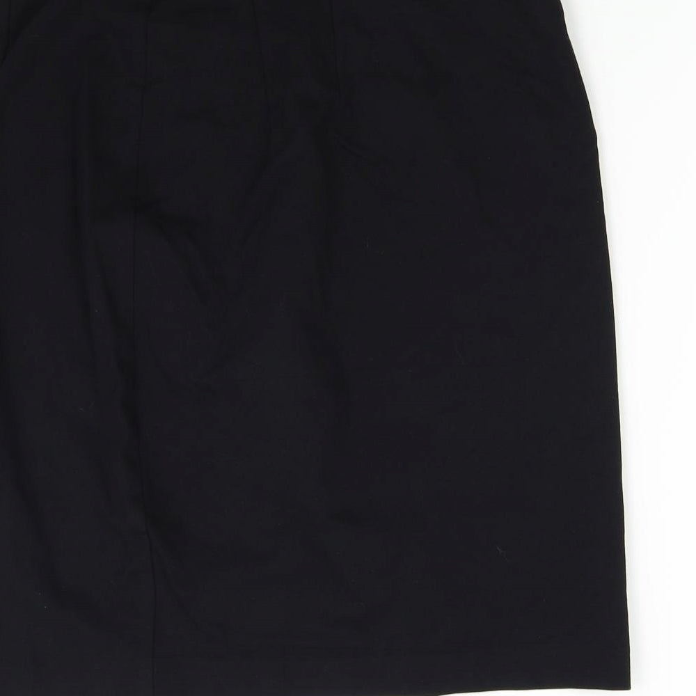 M&S Womens Black   Straight & Pencil Skirt Size 14
