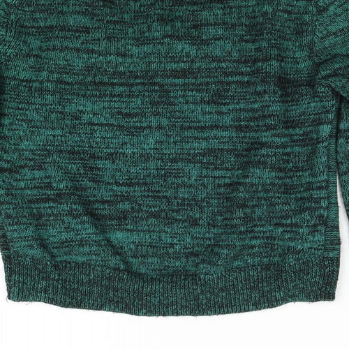 H&M Womens Green   Pullover Jumper Size 4