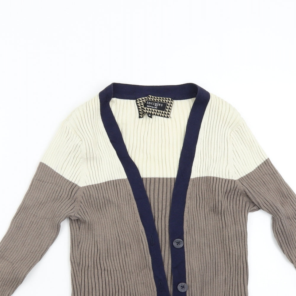 Principles Womens Multicoloured  Knit Cardigan Jumper Size 16