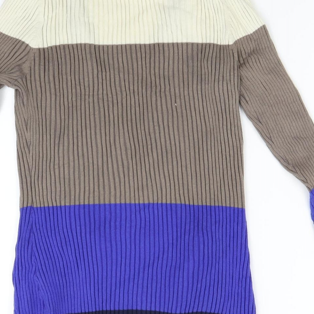Principles Womens Multicoloured  Knit Cardigan Jumper Size 16