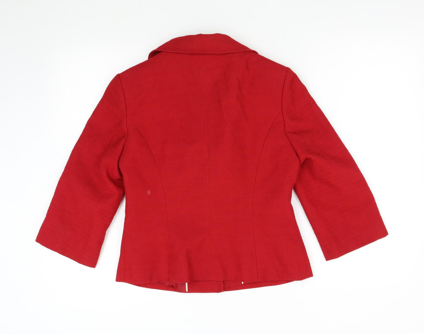 NEXT Womens Red   Jacket Blazer Size 12