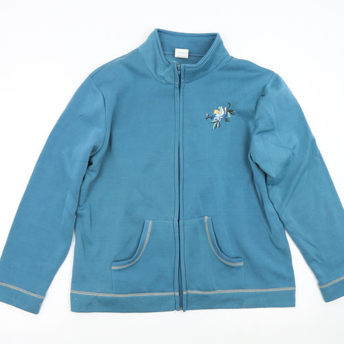 Anne De Lancay Womens Blue   Jacket  Size 18