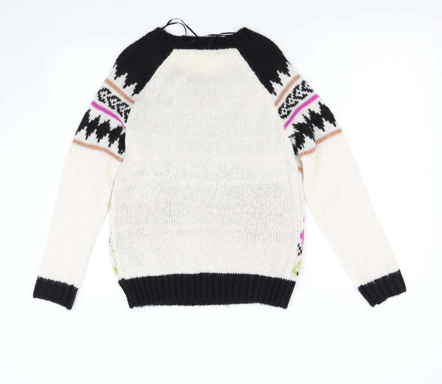 George Womens Multicoloured  Knit Pullover Jumper Size 10