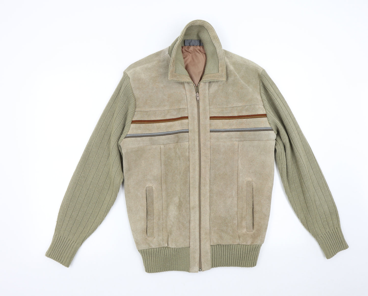 Tootal Mens Brown   Bomber Jacket Jacket Size M