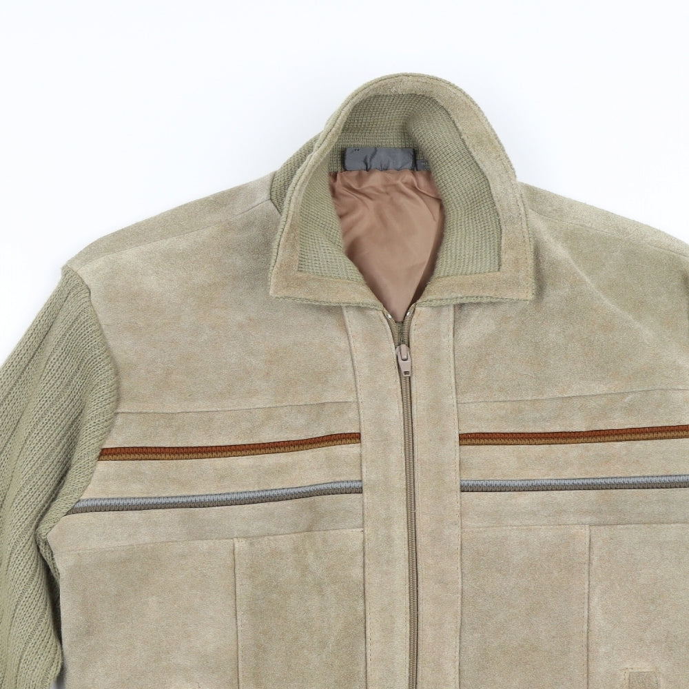 Tootal Mens Brown   Bomber Jacket Jacket Size M
