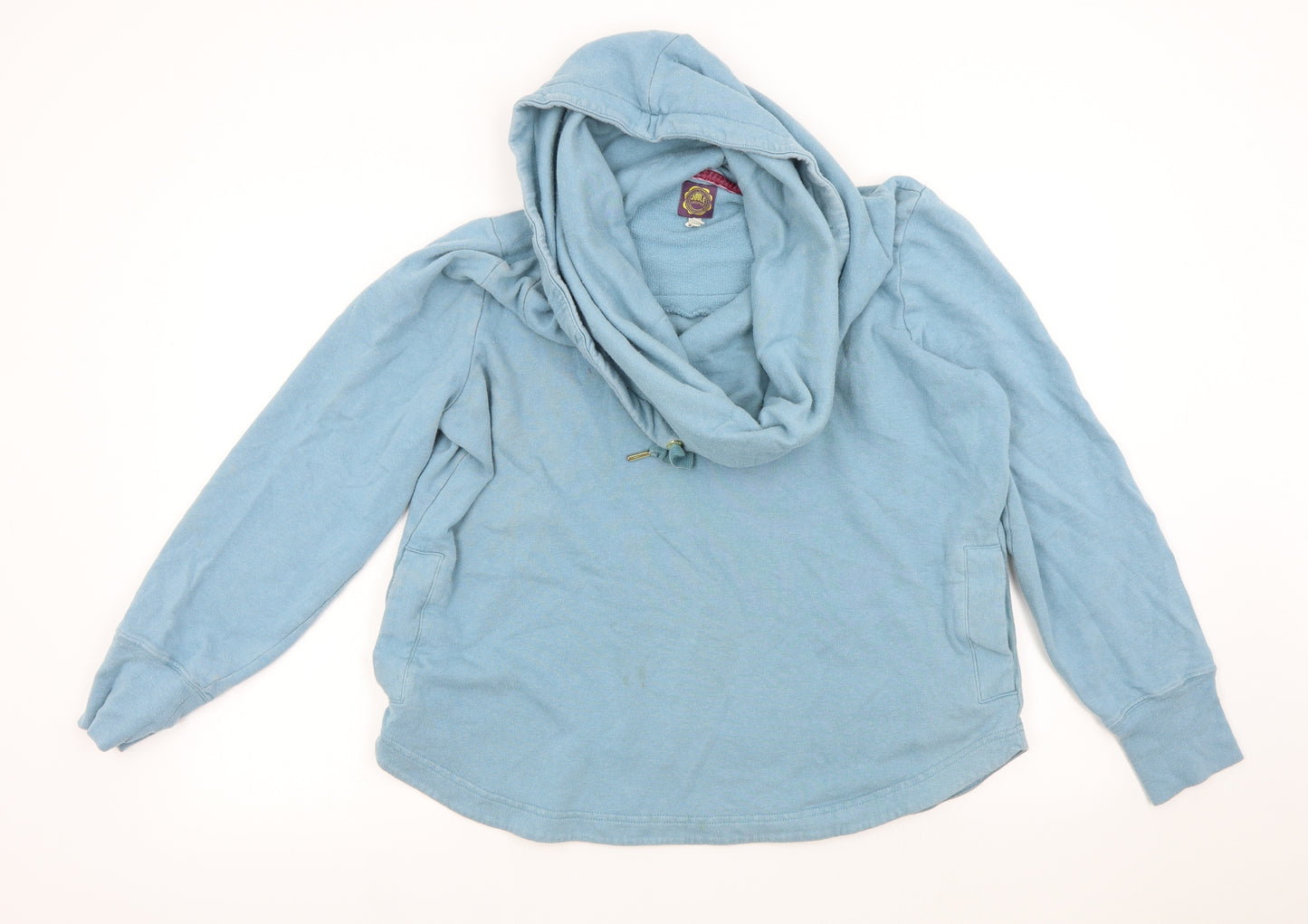 Joules Womens Blue   Pullover Hoodie Size 16