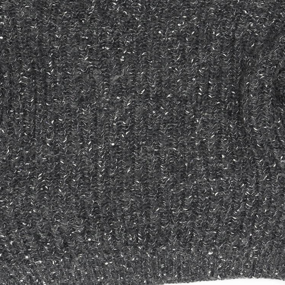 Superdry Womens Grey  Knit Pullover Jumper Size S