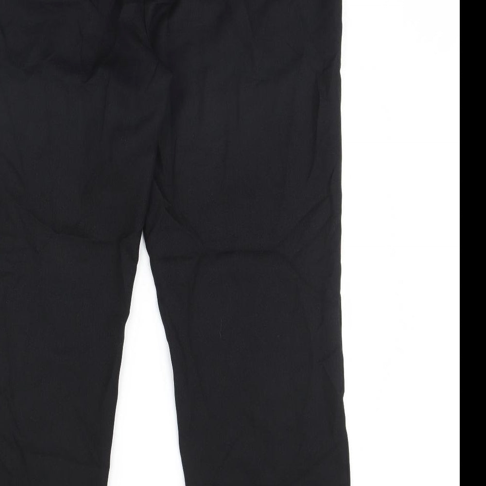 Papaya Womens Black   Trousers  Size 14 L30 in
