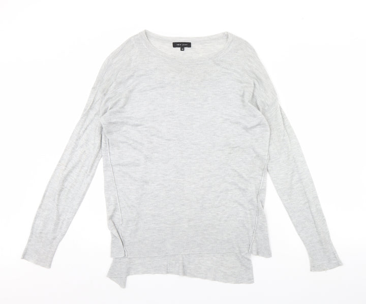 New Look Womens Grey   Pullover Jumper Size 10