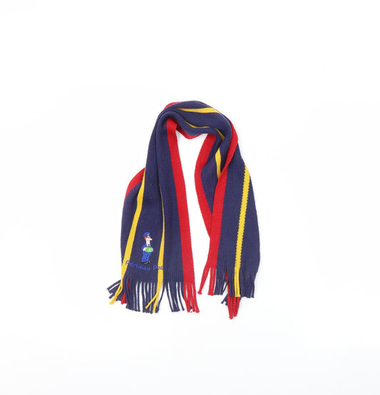 Mothercare Boys Blue Striped  Scarf  One Size  - Postman pat. Size 5-7 years