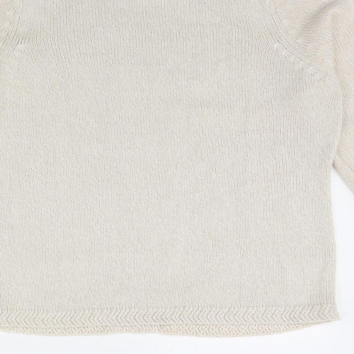 BM Womens Beige   Pullover Jumper Size M