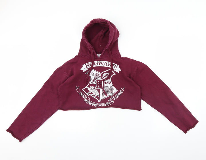 Preworn Womens Purple   Pullover Hoodie Size S  - Harry potter
