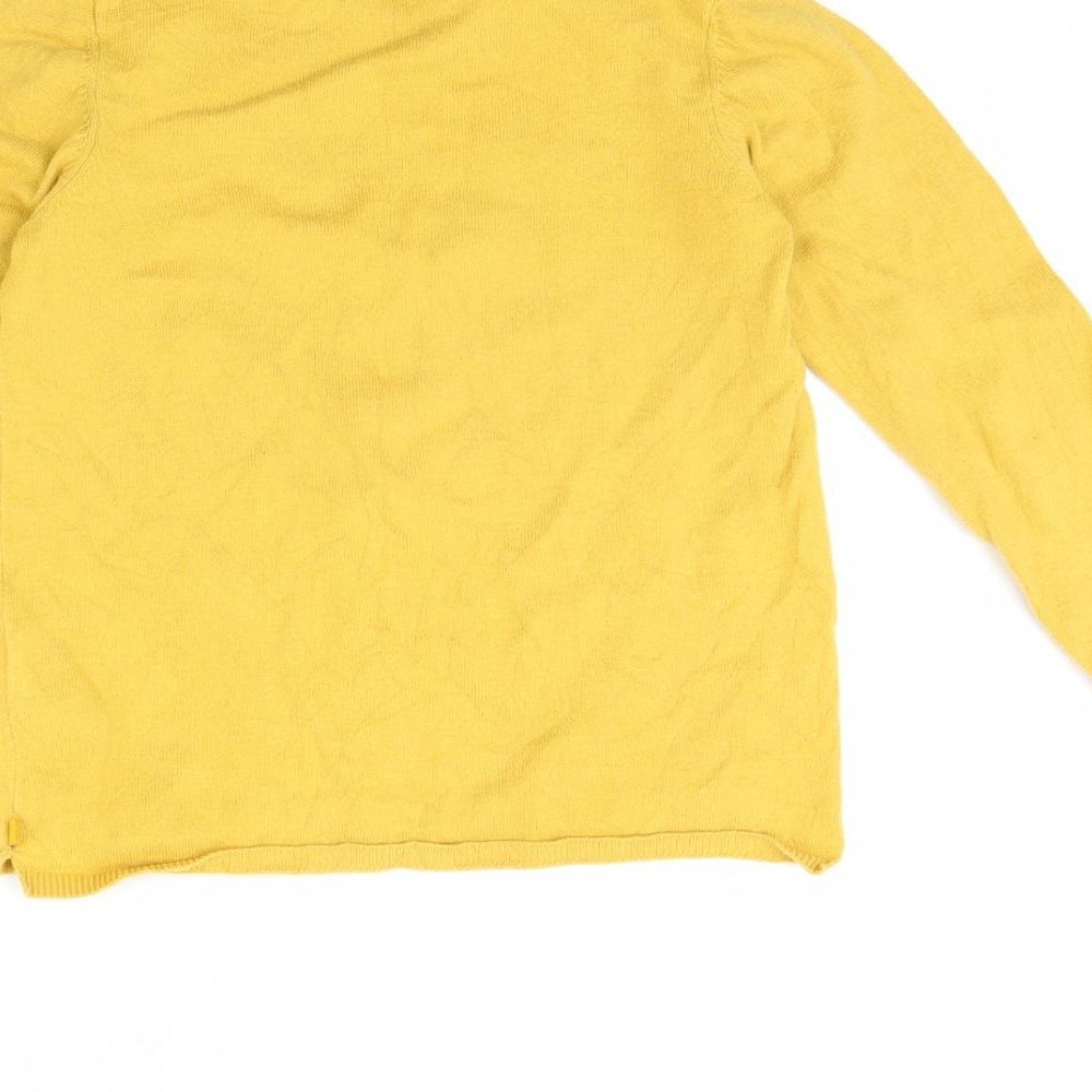 okaidi Girls Yellow   Pullover Jumper Size 10 Years  - Firefly