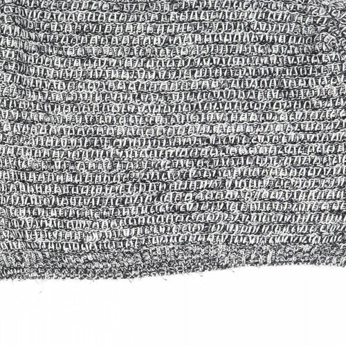Topshop Womens Blue Herringbone  Pullover Jumper Size 14