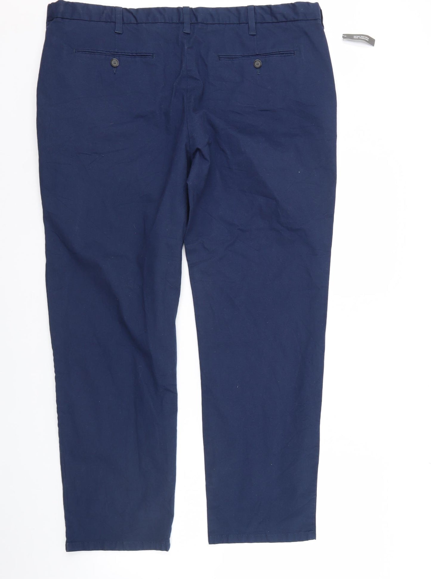 M&s Mens Blue   Trousers  Size 42 L31 in
