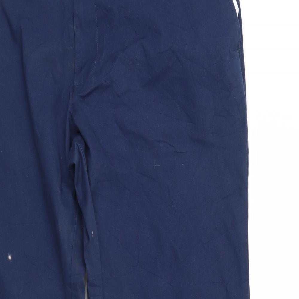 M&s Mens Blue   Trousers  Size 42 L31 in