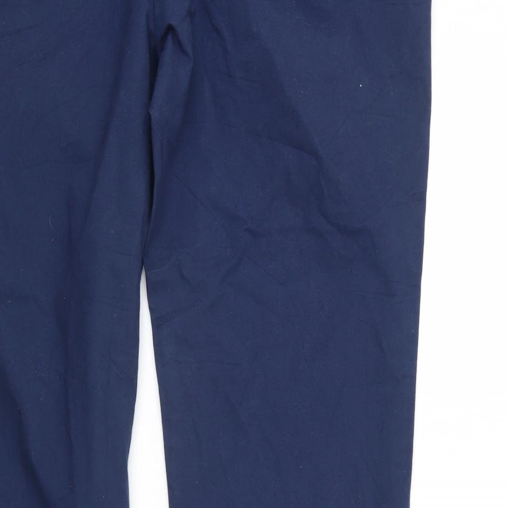 M&s Mens Blue   Trousers  Size 42 L31 in