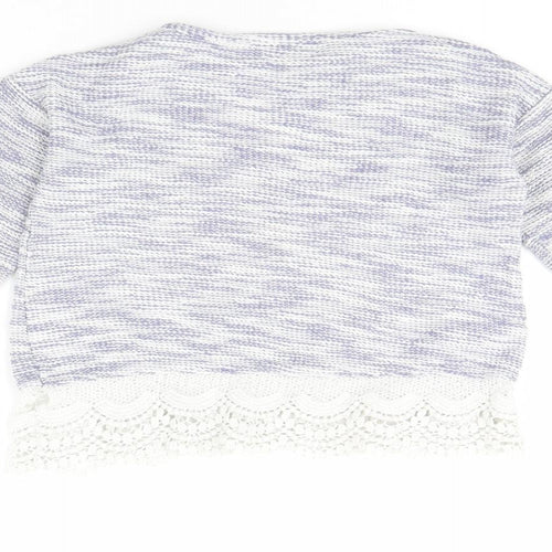 NEXT Girls Blue   Pullover Jumper Size 3 Years