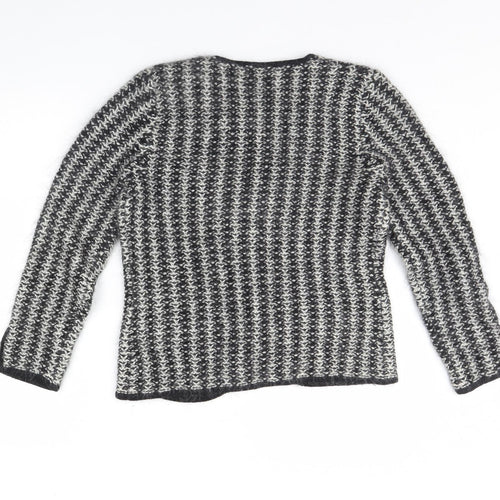 Emerco Womens Black Herringbone  Jacket  Size 10