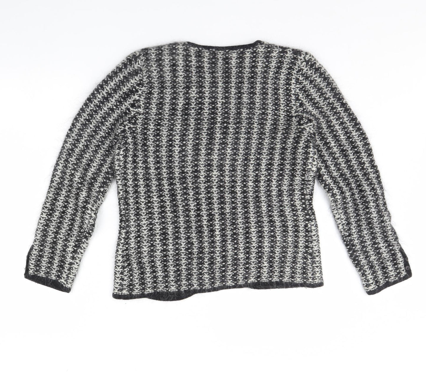 Emerco Womens Black Herringbone  Jacket  Size 10