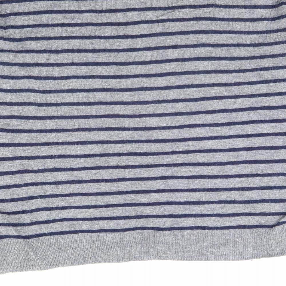 Boden Womens Blue Striped  Pullover Jumper Size 14