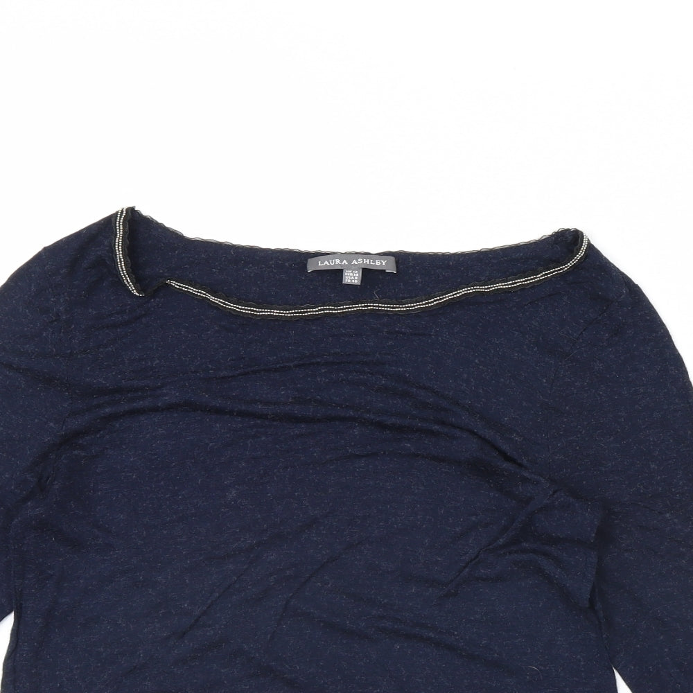 Laura Ashley Womens Blue   Pullover Jumper Size 12