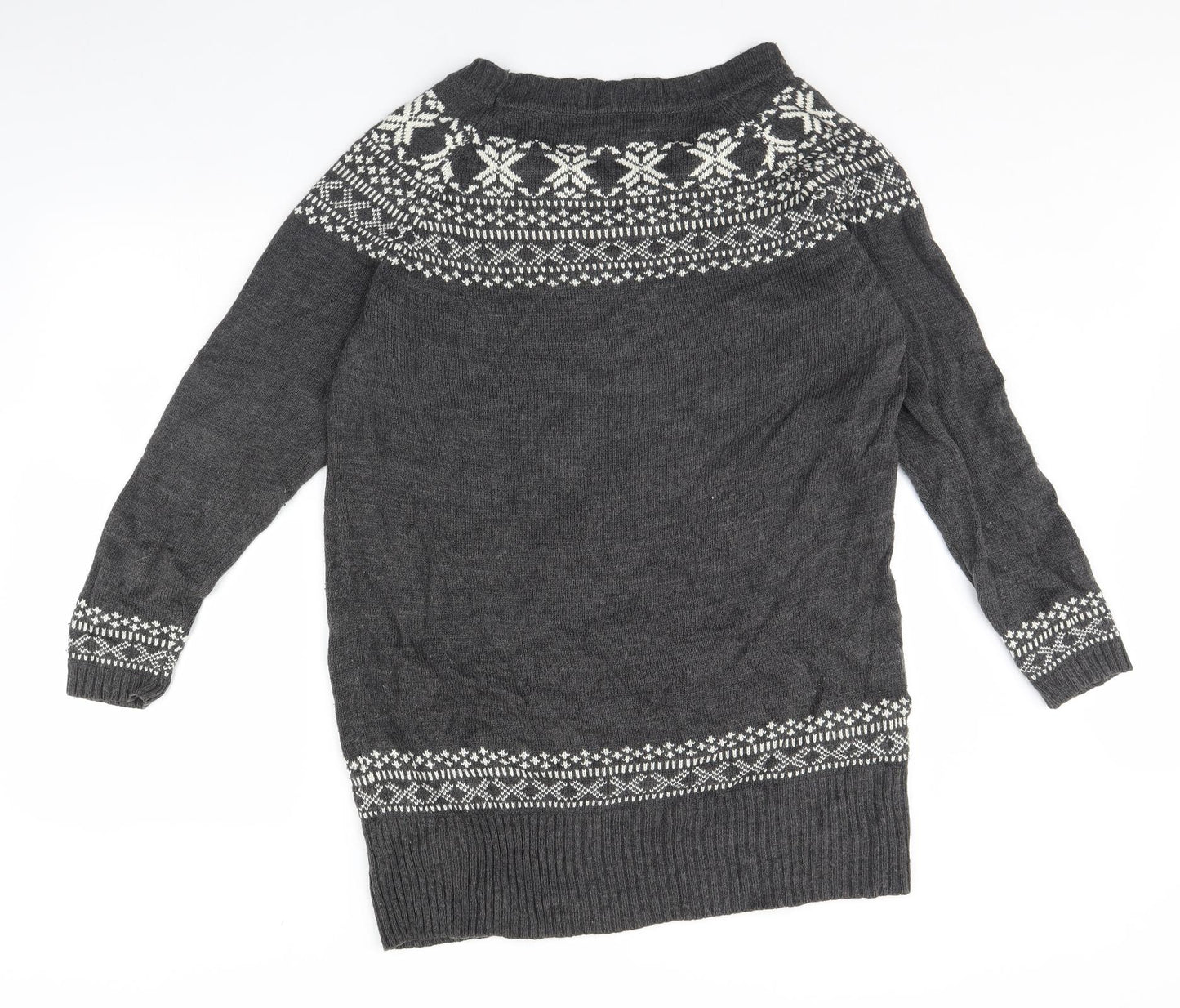 Preworn Womens Grey   Pullover Jumper Size 18